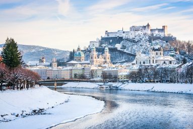 Beautiful,View,Of,Salzburg,Skyline,With,Festung,Hohensalzburg,And,River Beautiful,View,Of,Salzburg,Skyline,With,Festung,Hohensalzburg,And,River